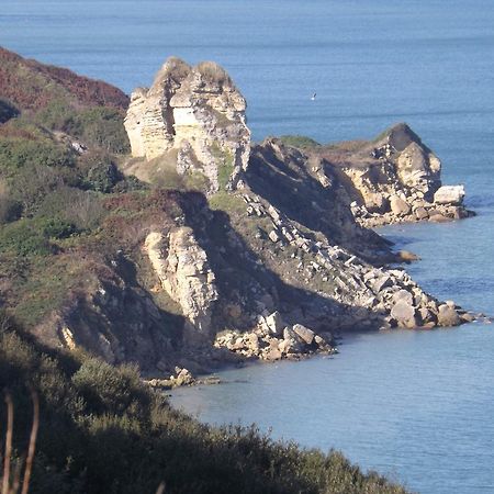 Au Chti Normand Panzió Hermanville-sur-Mer Kültér fotó