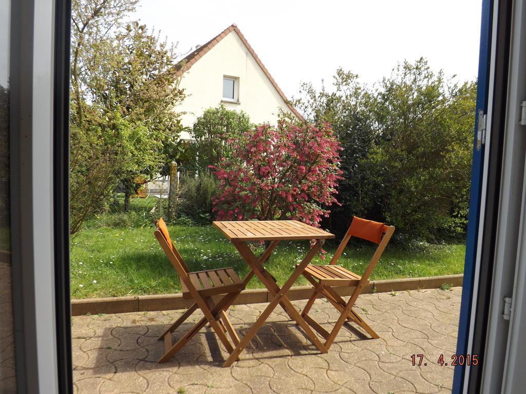 Au Chti Normand Panzió Hermanville-sur-Mer Szoba fotó