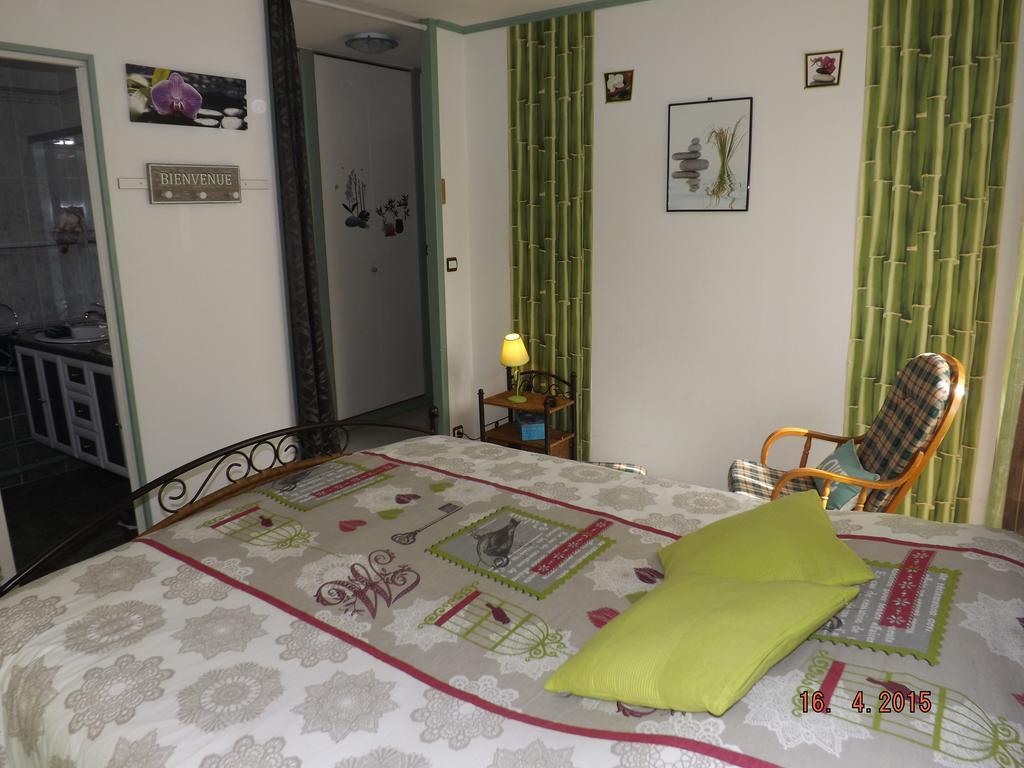 Au Chti Normand Panzió Hermanville-sur-Mer Szoba fotó