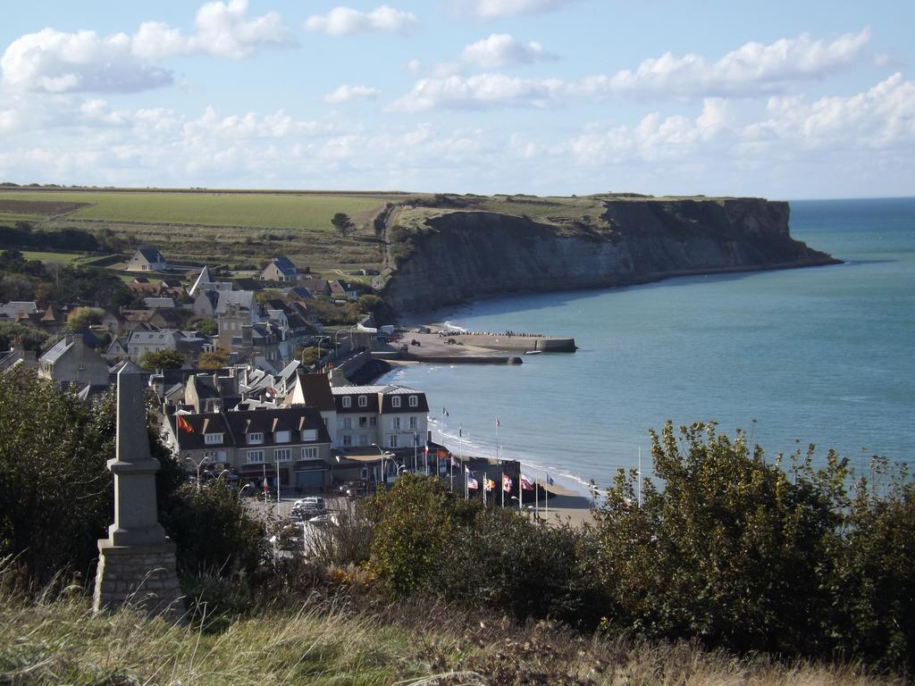 Au Chti Normand Panzió Hermanville-sur-Mer Kültér fotó
